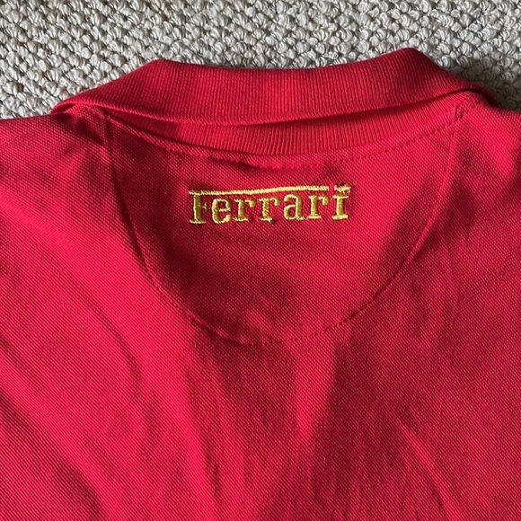 BNWOT Red XL Ferrari polo shirt​​​ - Picture 6 of 6